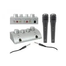 Karaoke set se 2 mikrofony SKYTEC