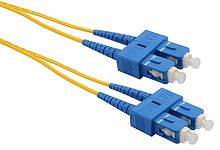 Patch kabel 9/125 SCupc/SCupc SM OS 1m duplex