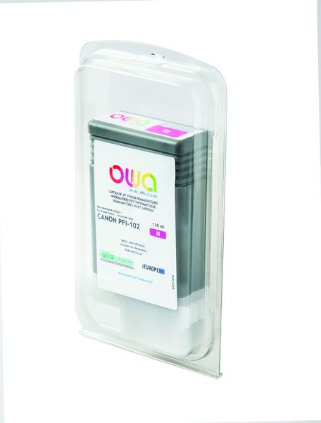 OWA Armor ink-jet kompatibilní s Canon iPF 500/600 magenta,130ml,kom.s PFI102M