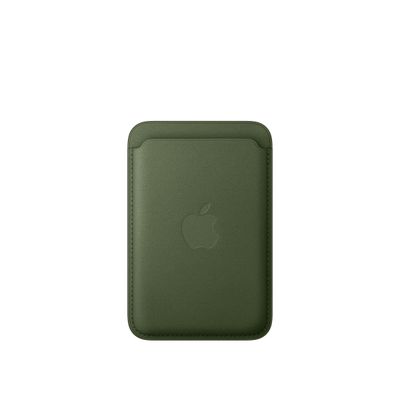 iPhone FineWoven Wallet with MS – Moss