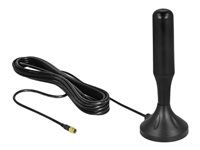 Anténa - Smart Home - 3 - 5 dBi - všesměrová - vnitřní / venkovní, upevnění magnetem - černá