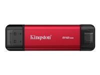 Kingston Dual - SSD - 512 GB - externí (prenosný) - USB 3.2 Gen 2