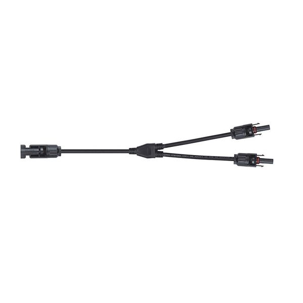 Konektor pro solární panely MC4 GETI rozbočení 1x konektor 2x zdířka 30 cm