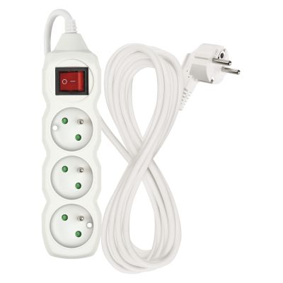 EMOS Prodlužovací přívod 3z/5m 1,0mm + vypínač