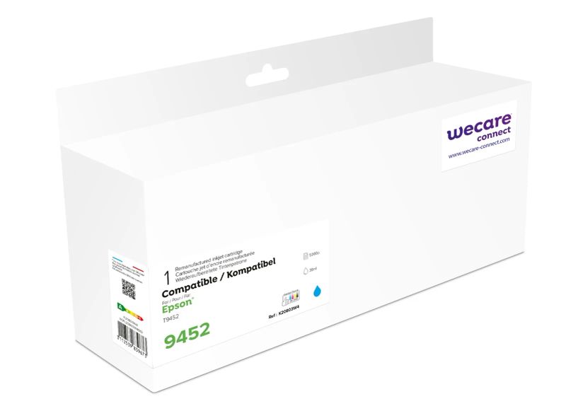 WECARE ARMOR ink kompatibilní s Epson C13T945240, modrá/cyan