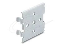 Delock DIN rail clip with 5 mounting hol