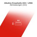 CAMELION Batérie alkalické AG4, LR66, 1.5V, 2ks