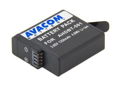 Baterie AVACOM pro GoPro AHDBT-501 Li-Ion 3.85V 1250mAh 4.8Wh