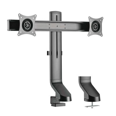 Držák pro montáž monitoru na stůl, nastavitelná výška, pro 2x 17?32 monitory