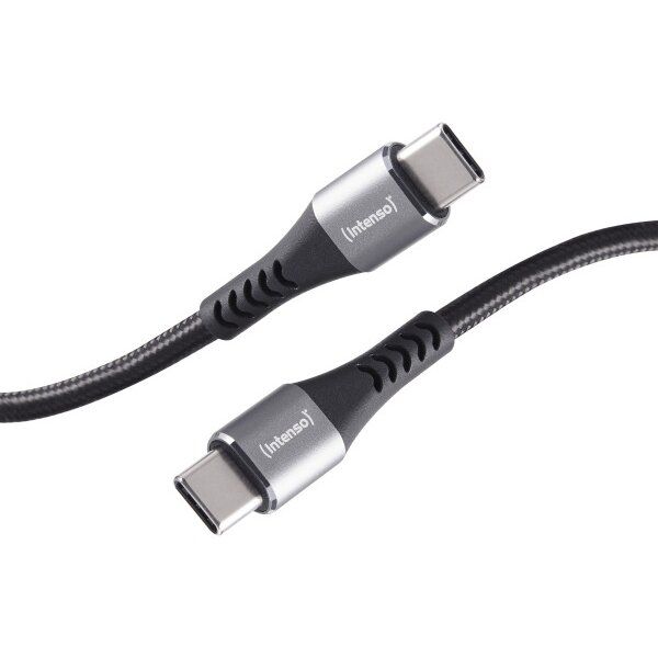INTENSO C315C, Kabel USB-C/USB-C, 1,5m, černý