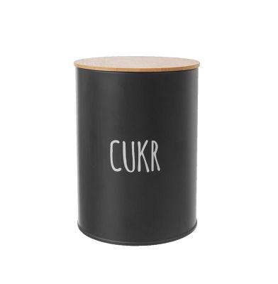 Dóza ORION Black Cukr 11cm