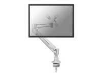 Montážní sada - plný pohyb - pro Displej LCD - stříbrná - velikost obrazovky: 10"-30" - upevnění svorkou, upevnitelné na stůl