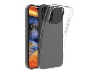 Zadní kryt pro mobilní telefon - plast - průsvitná - pro Apple iPhone 16 Pro Max
