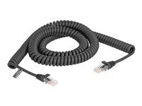 RJ45 Coiled Cable male to male Cat.5e 3
