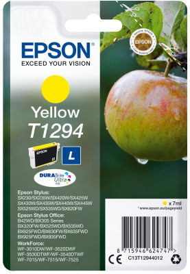 Epson Singlepack Yellow T1294 DURABrite Ultra Ink