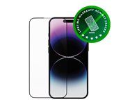 Ochrana obrazovky pro mobilní telefon - barva rámu černá - pro Apple iPhone 14 Pro