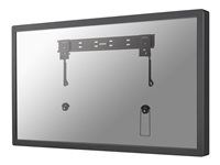 Držák - fixní - pro plochý panel - černá - velikost obrazovky: 23"-52" - montáž na stěnu