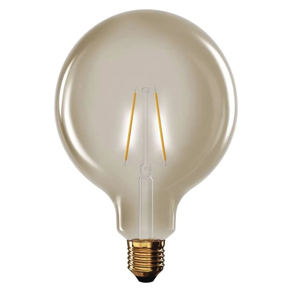 Žárovka LED E27 4,5 W G125 bílá teplá EMOS Z58032 Vintage