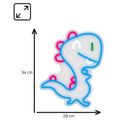 MANTA Dinosaurus, LED Neon plexi dekorace