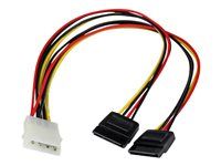 Molex to to Dual SATA Power Adapter Splitter - Adaptér napájení - 4 pinové interní napájení (M) do SATA napájení (F) - pro P/N: BRACKET125PTP, HSB13SATSASB, HSB1SATSASBA, HSB1SATSASVA, HSB43SATSASB, S322M225R