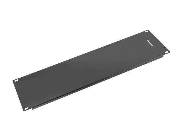 19" Zaslepovací panel 3U černý lanberg