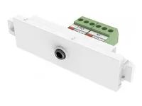 Modulární souprava destiček s úchyty a kabely - mini-phone stereo 3.5 mm - bílá - 1 souprava