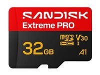 SanDisk Extreme PRO - Paměťová karta flash - 32 GB - A1 / Video Class V30 / UHS-I U1 - microSDHC UHS-I