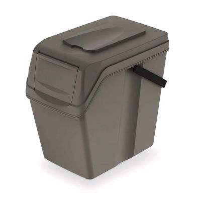 Koš odpadkový SORTIBOX II 25l šedý kámen
