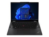 Překlopitelný design - Intel Core i5 - 1335U / až 4.6 GHz - Evo - Win 11 Pro - grafika Intel Iris Xe Graphics - 16 GB RAM - 512 GB SSD TCG Opal Encryption 2, NVMe - 13.3" IPS dotykový displej 1920 x 1200 - Wi-Fi 6E, Bluetooth - hluboce černá - kbd: česká/slovenská - s 3 roky Lenovo Premier Support, CO2 Offset 0.5 ton