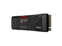SanDisk Optimus GX PRO 850X - SSD - šifrovaný - 8 TB - interní - M.2 2280 D5-M - PCIe 4.0 x4 (NVMe) - TCG Opal Encryption 2.01 - integrovaný chladic