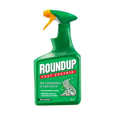 ROUNDUP Fast bez glyfosátu - rozprašovač na chodníky a cestičky EVERGREEN 1l