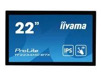 LED monitor - 22" (21.5" zobrazitelný) - open frame - dotykový displej - 1920 x 1080 Full HD (1080p) @ 60 Hz - IPS - 350 cd/m² - 1000:1 - 8 ms - HDMI, VGA, DisplayPort - černá