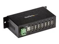7 Port - Mountable Rugged Industrial - Self Powered USB Hub - Rozbočovač - 7 x USB 2.0 - lze montovat na konzolu DIN - DC power - pro P/N: ITB20D3250, MSDREADU2OTG, USB2HAB15, USB2HAB30AC, USB2HAB50AC, USB2HABM1, USB2HABM6RA