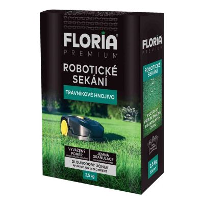 Trávníkové hnojivo FLORIA Premium pro robotické kosení 2,5kg