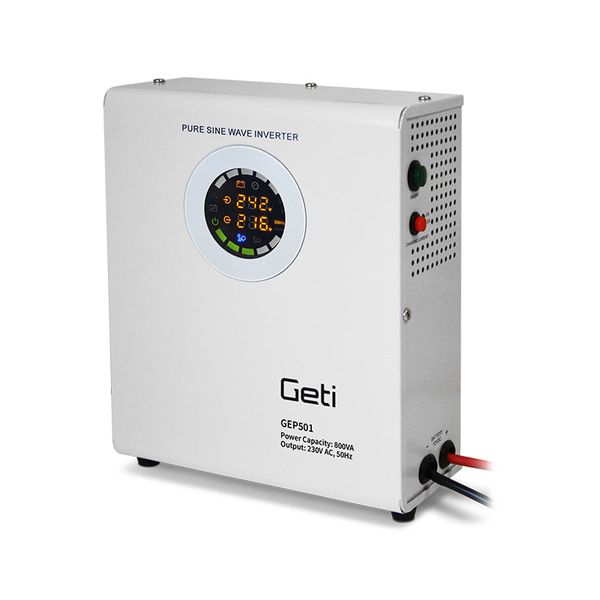Zdroj záložní GETI GEP501 sinus 500W nástěnný (800VA)