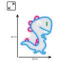 MANTA Dinosaurus, LED Neon plexi dekorace