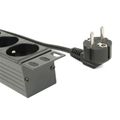 GEMBIRD Prodlužovačka 8x FR/SCHUKO, 10A, 3m