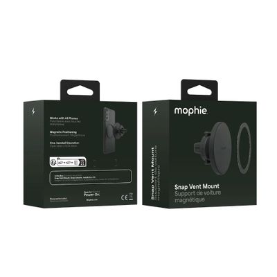 Mophie Snap držák - černý (nenabíjecí)