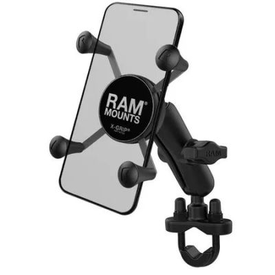 RAM sestava - malý držák X-Grip  se středním ramenem a úchytem U-Bolt na průměr 0,50 "až 1,25"