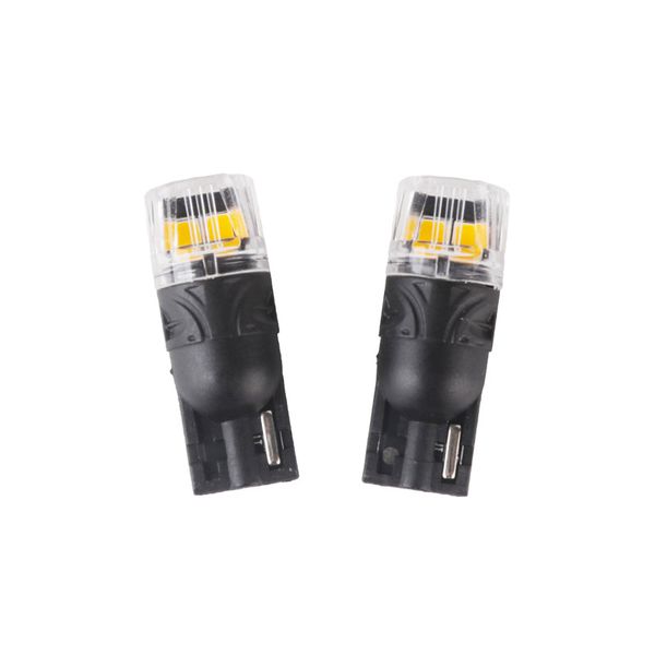 Autožárovka LED T10 12V CARCLEVER 4LED 2835SMD oranžová 2ks