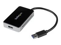 Startech USB 3.0 to HDMI & DVI Adapter with 1x USB Port - External Video & Graphics Card Adapter - Dual Monitor Hub - Supports Windows (USB32HDEH) - Dokovací stanice - USB 3.0 - HDMI - kompatibilní s TAA - pro P/N: HDDVIMM3, HDMM12, HDMM15, HDMM1MP, HDMM2MP, HDMM3, HDMM3MP, HDMM50A, HDMM6, HDPMM50