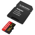 SanDisk Extreme PRO SDXC 128GB 250MB/s V30 + ada