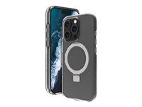 Zadní kryt pro mobilní telefon - stojan - kompatibilita s MagSafe - D3O, plast - průsvitná - pro Apple iPhone 16 Pro