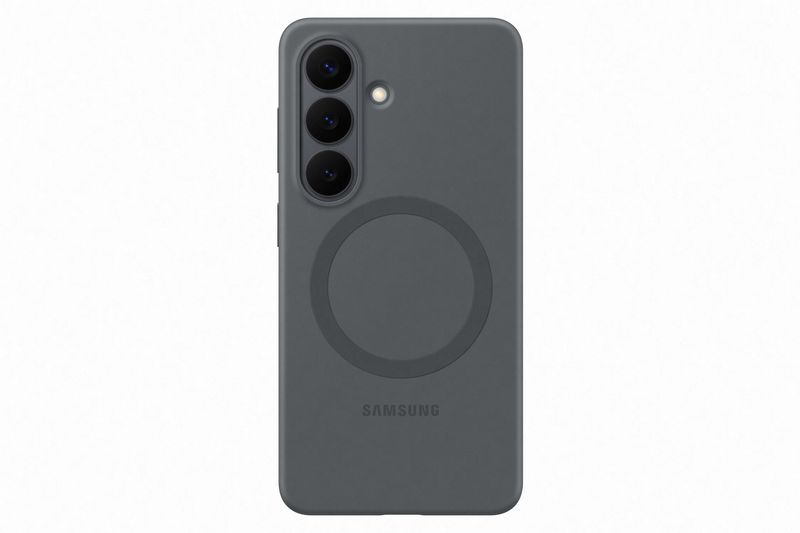 Samsung Silikonový kryt s magnetem S26 Black