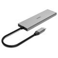 HAMA Hub, USB-C Docking stanice, PD 100W