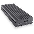 RAIDSONIC ICY Externí box M.2 NVMe a SATA černý