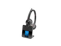Savi 8400 series - náhlavní souprava - náhlavní - DECT / Bluetooth - bezdrátový - odstranění šumu - černá