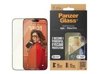 PanzerGlass ochranné sklo Apple iPhone 15 Pro s filtrem proti modrému světlu a antireflexní úpravou