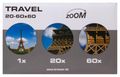 Pozorovací dalekohled Bresser Travel 20–60x60