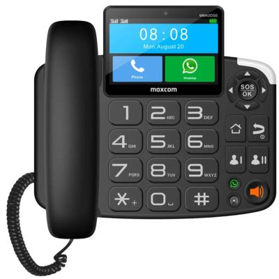 MAXCOM MM42D SE, Stolní telefon, Dual SIM, 4G LTE